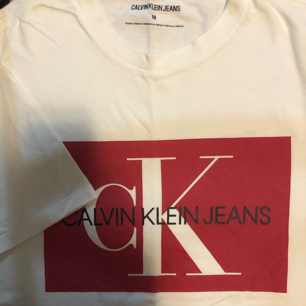 Calvin Klein T-Shirts - One Small & One Medium